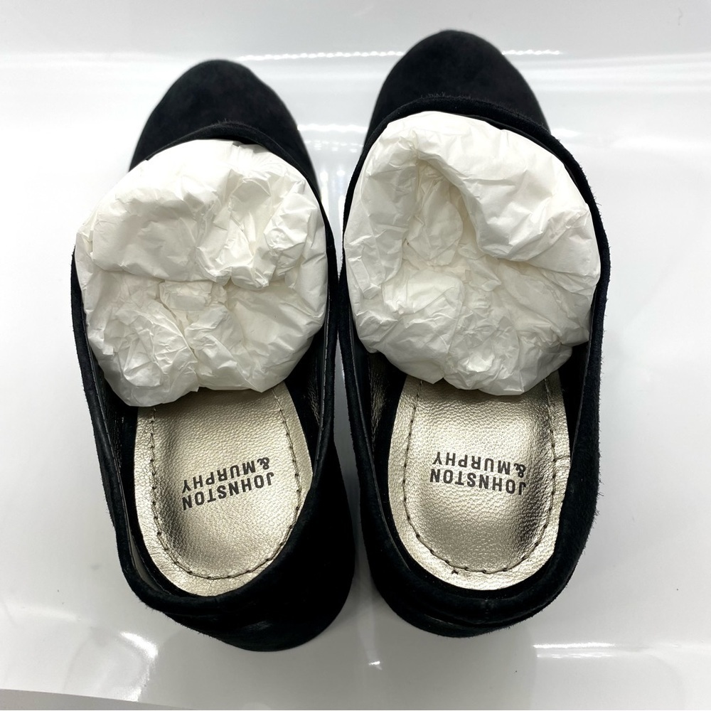 faith Mule Black Suede Round Toe 8 - Picture 4 of 8